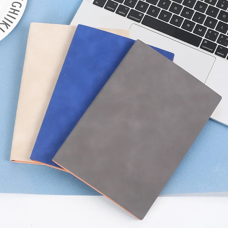 A6 Notebook Soft Faux Leather Cover