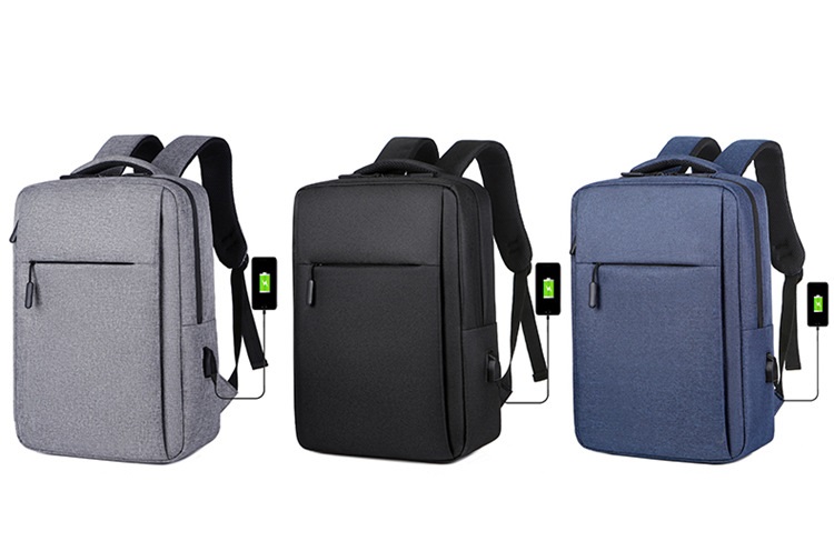 15.6" Travel Sport Laptop Backpack USB Charging Port - Image 3
