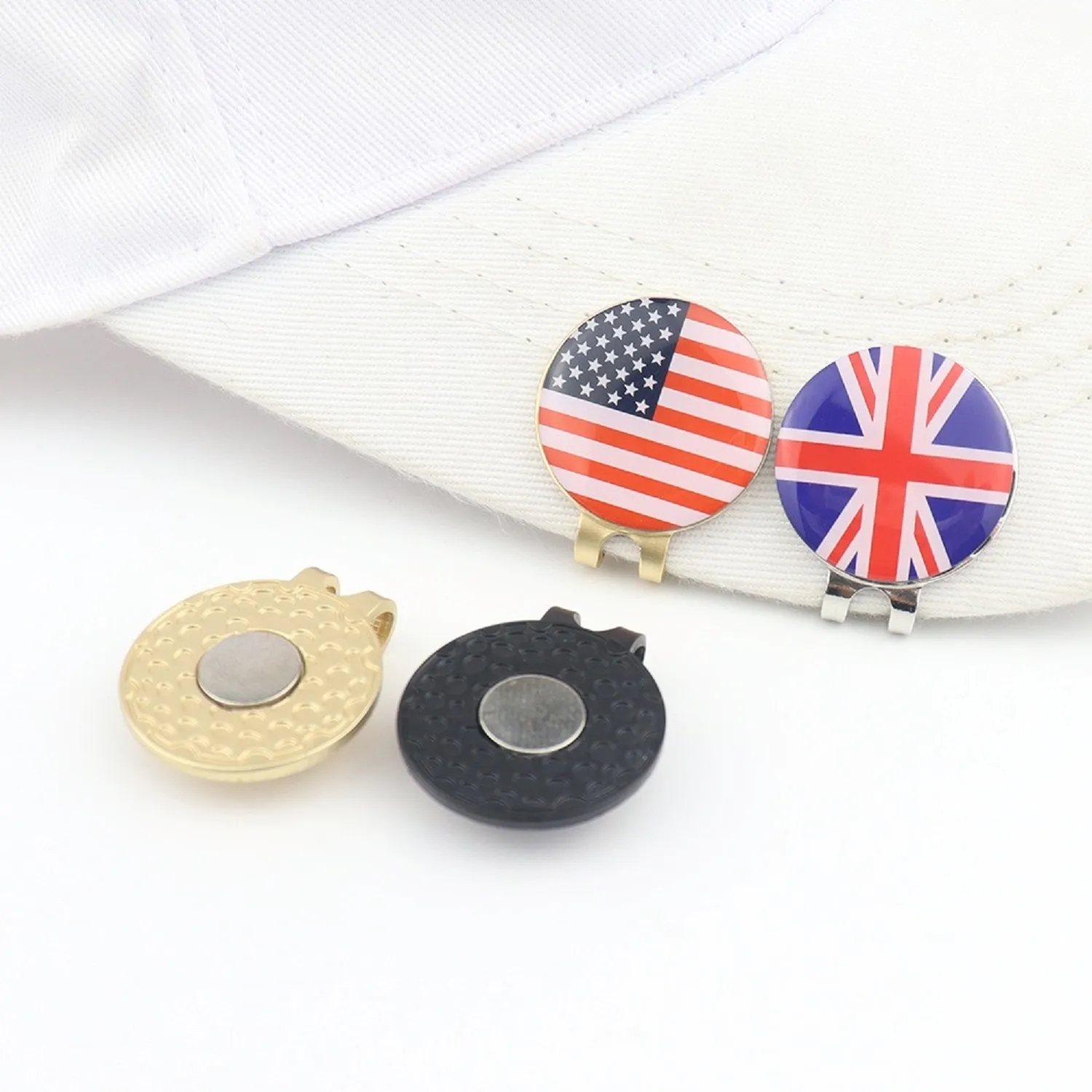 Magnetic Hat Clip w/ Golf Ball Marker - Image 2