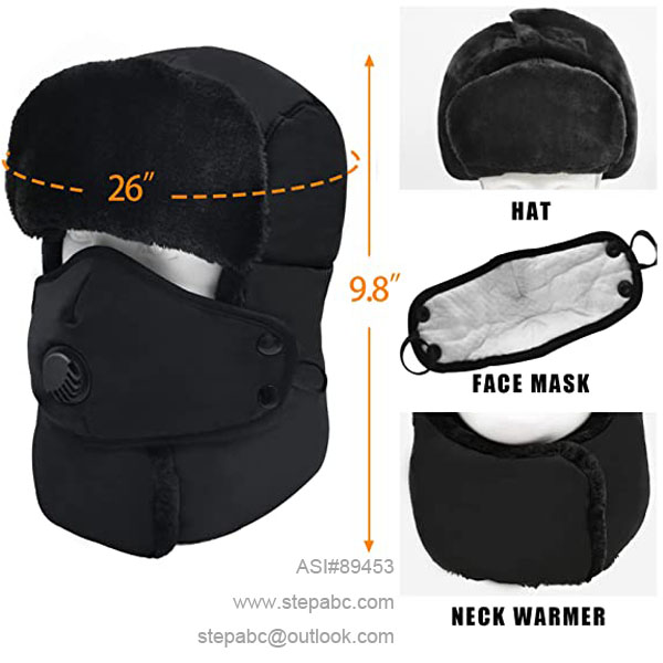 Trooper Trapper Hat Warm Winter Hats - Image 3