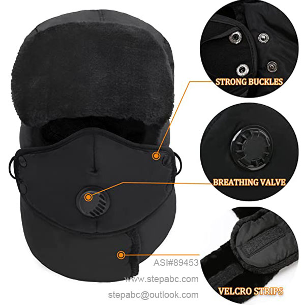 Trooper Trapper Hat Warm Winter Hats - Image 4