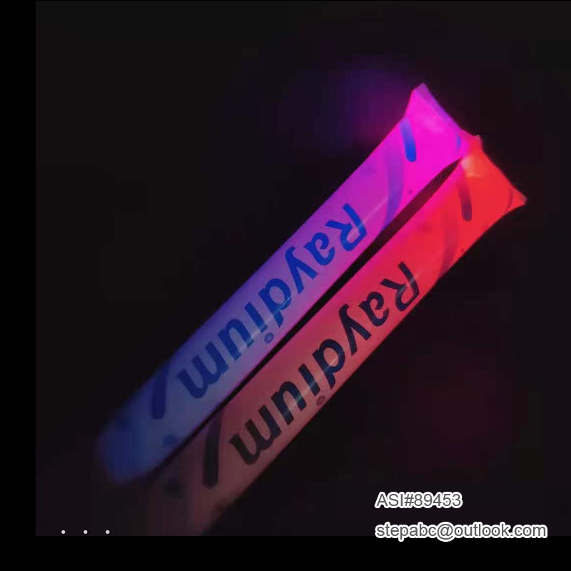 Light up inflatable bambam cheer up sticks