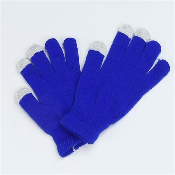 Touch Screen Gloves Stretch Knitted - Image 4