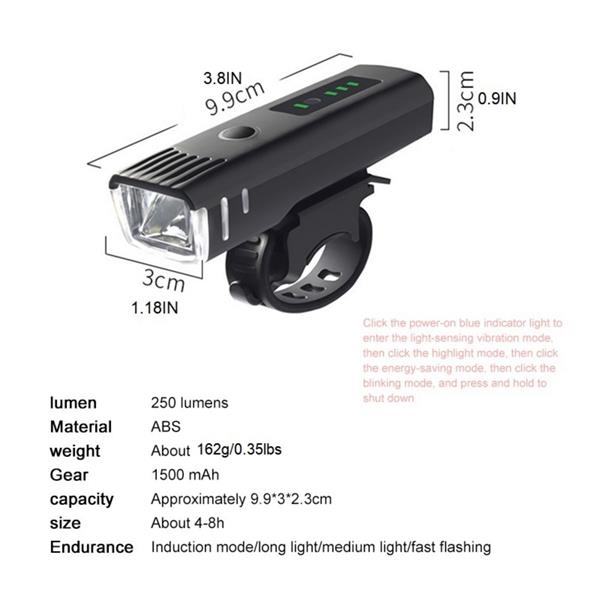 Bike Front Light EOS220 - Image 3