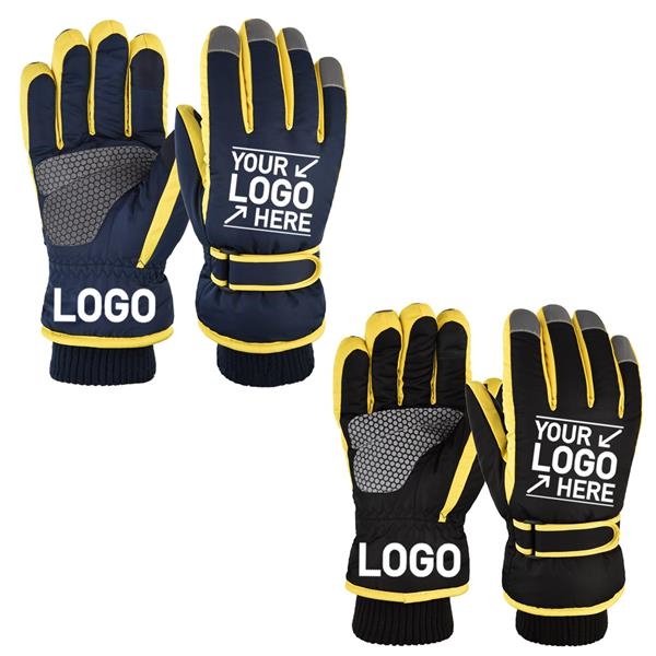 Winter Ski Gloves Water Resistance Insulated