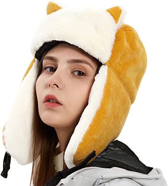 Winter Bomber Hats for Women Lovely Cat Ear - Image 2