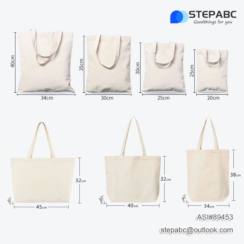 Canvas Side Trim Reusable Tote - Image 5