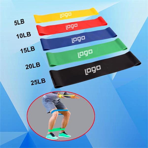 5 Levels Resistance Bands Yoga Set - Image 3