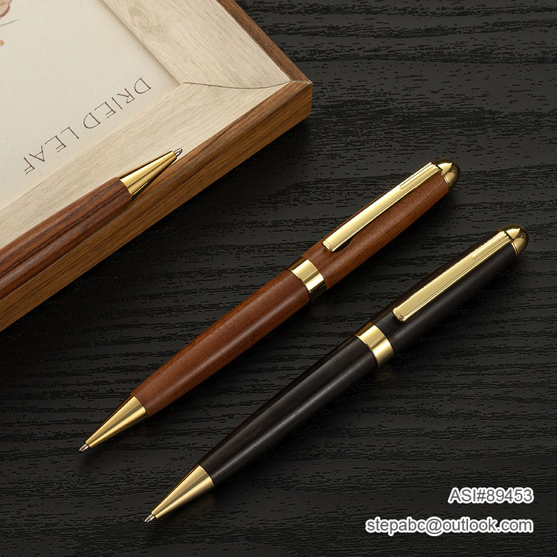 Rosewood Business Ballpoint Pen - Image 2