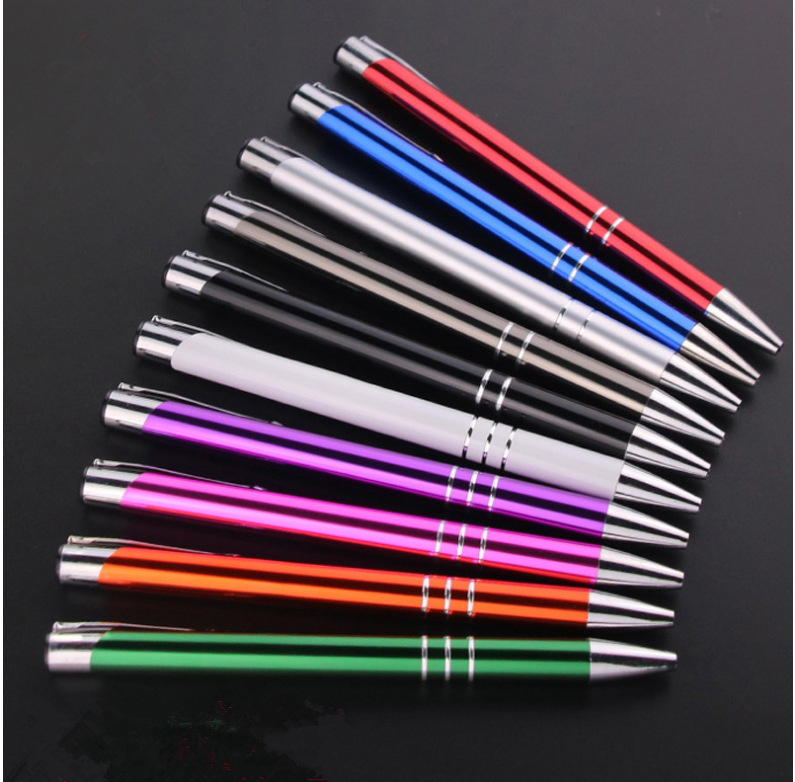 Classic Business Comfort Metal Ballpoint Pen - Image 3