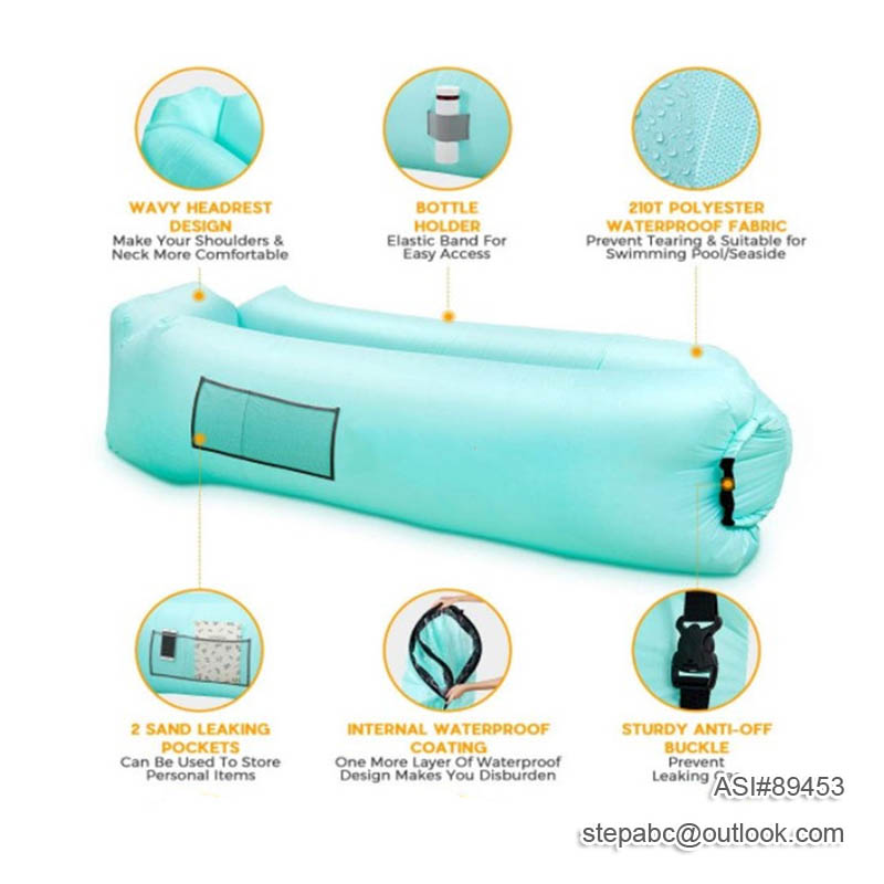 Outdoors Inflatable Air Lounger - Image 3