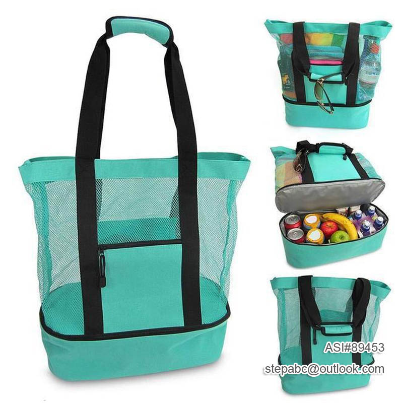 Waterproof Sandproof Zipper Beach Tote Bag