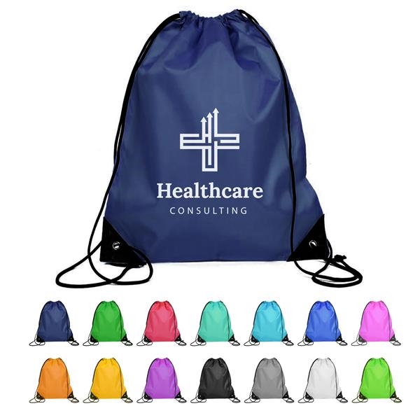 210D Polyester Drawstring Backpack