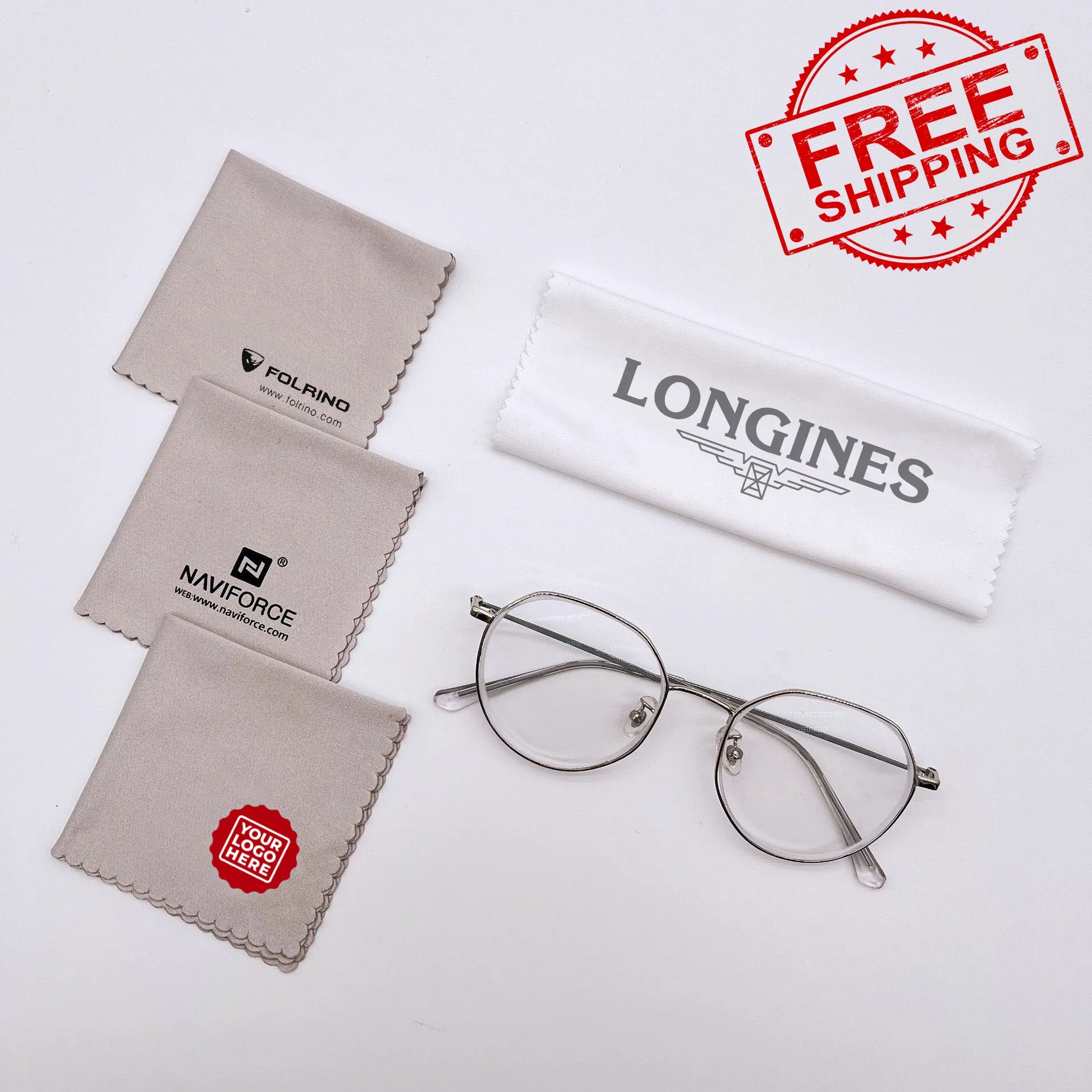 Microfiber Cleaning Cloth w/Full Color Sublimation