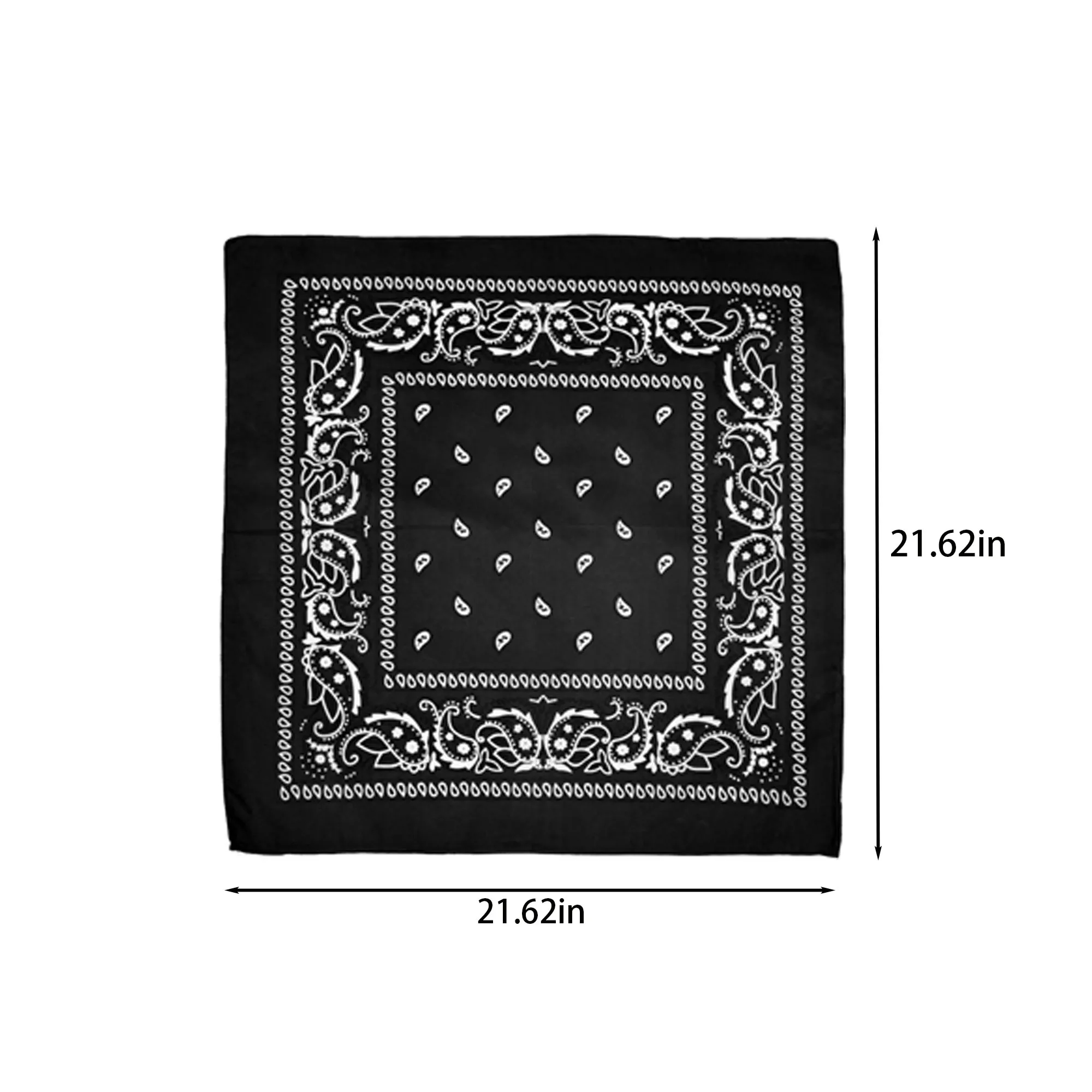 22" Full Color Silk Breeze Bandana - Image 2