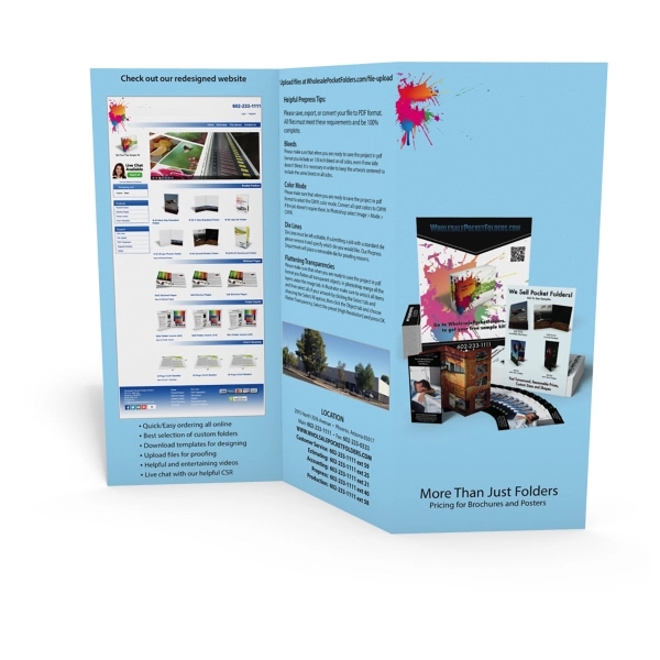Tri-Fold Brochure 8.5x11 Booklet - Image 3