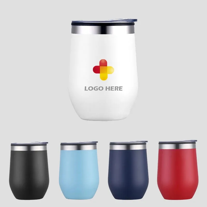 12 oz Stainless Steel Wine Tumblers