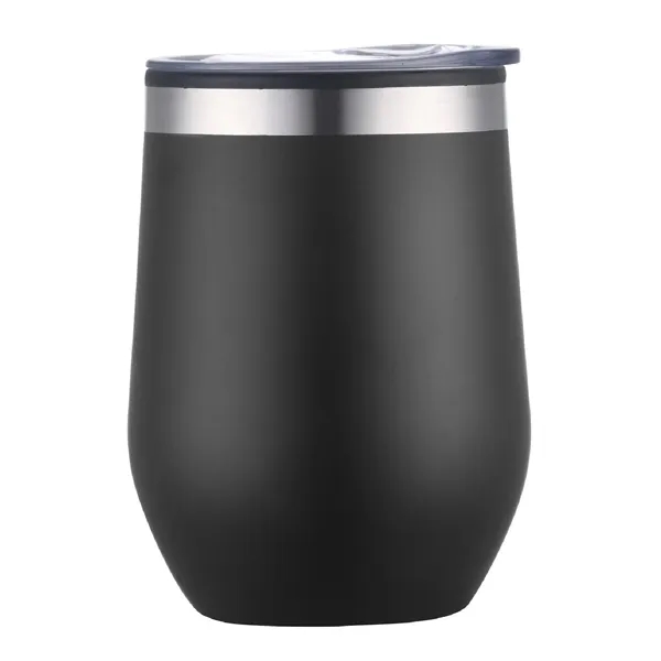 12 oz Stainless Steel Wine Tumblers - Image 2