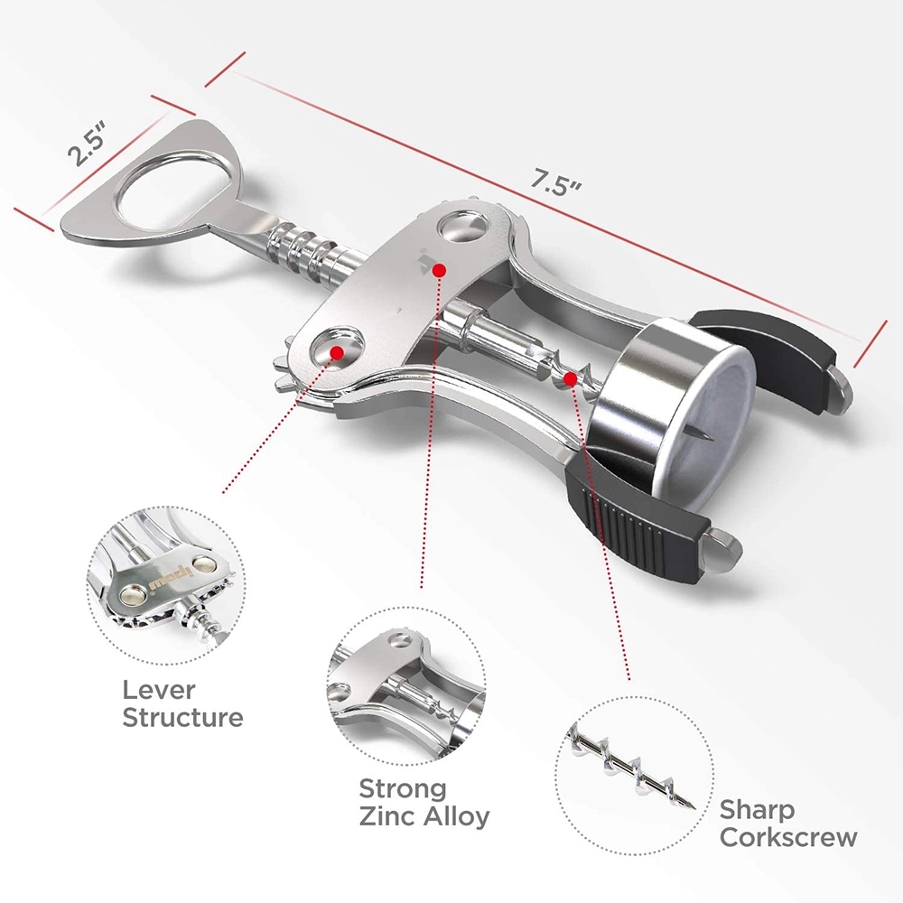 Alloy Premium Wing Corkscrew - Image 3