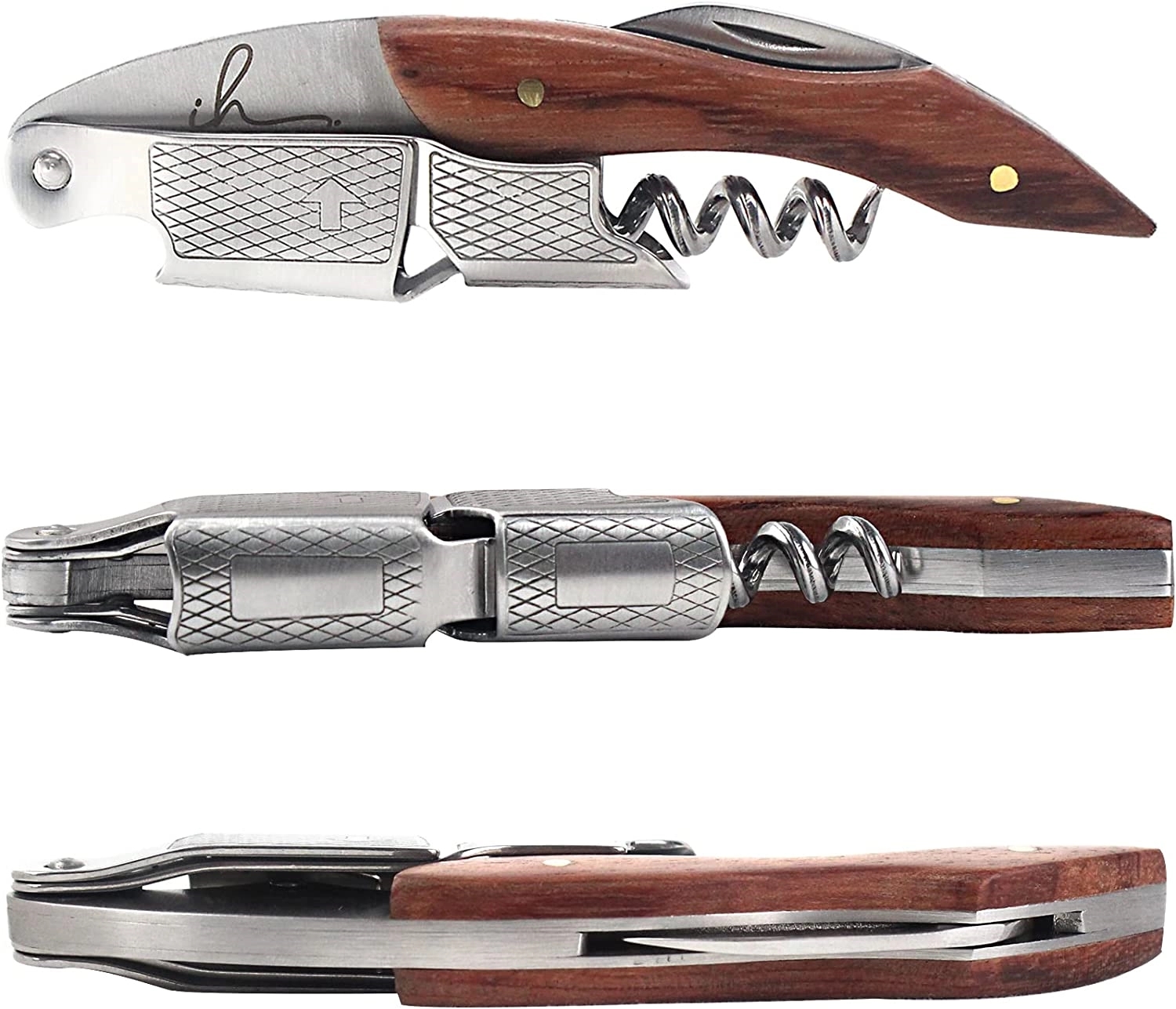 Heavy Duty Stainless Steel Corkscrew - Image 4