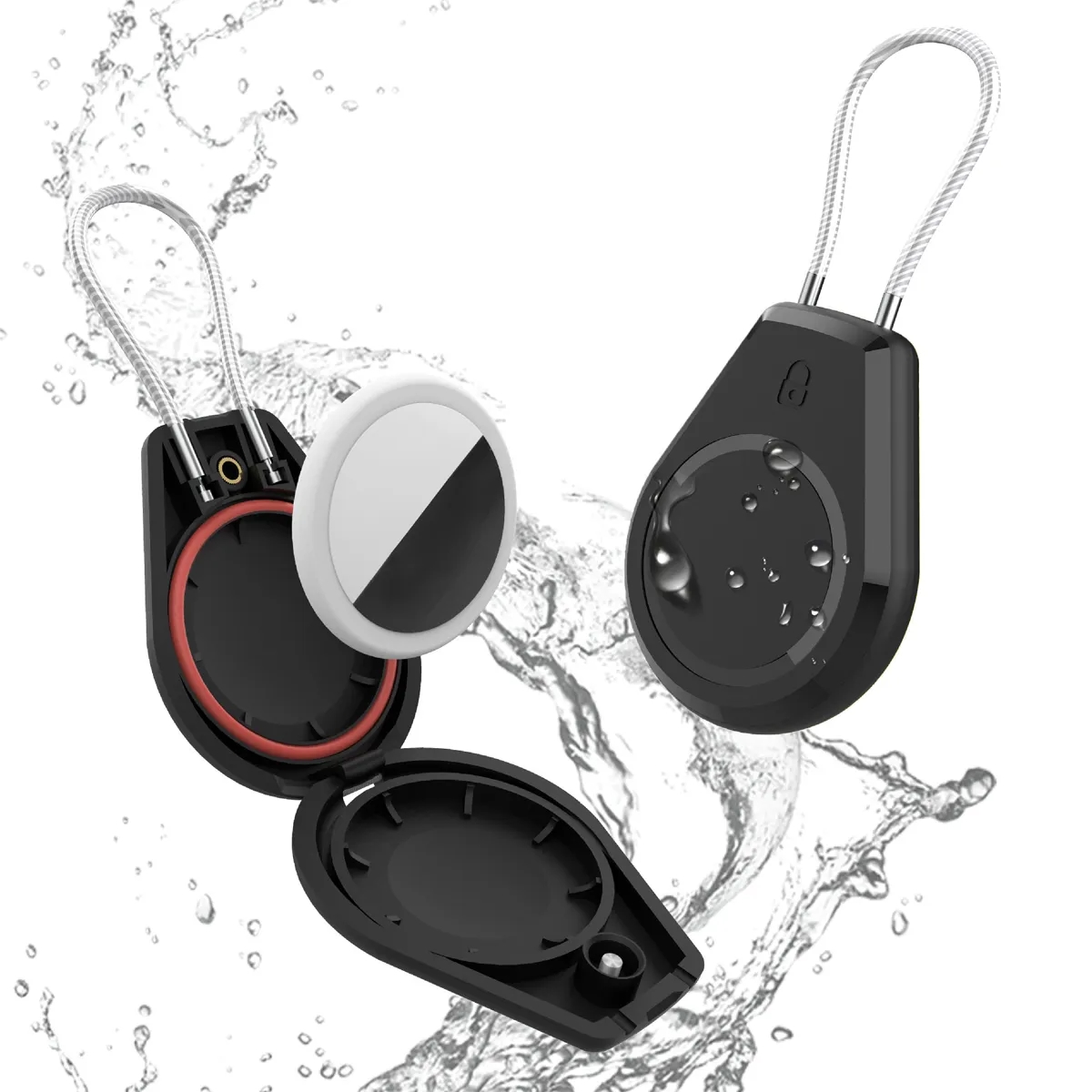 Keychain Holder AirTag Case for Luggage - Image 2