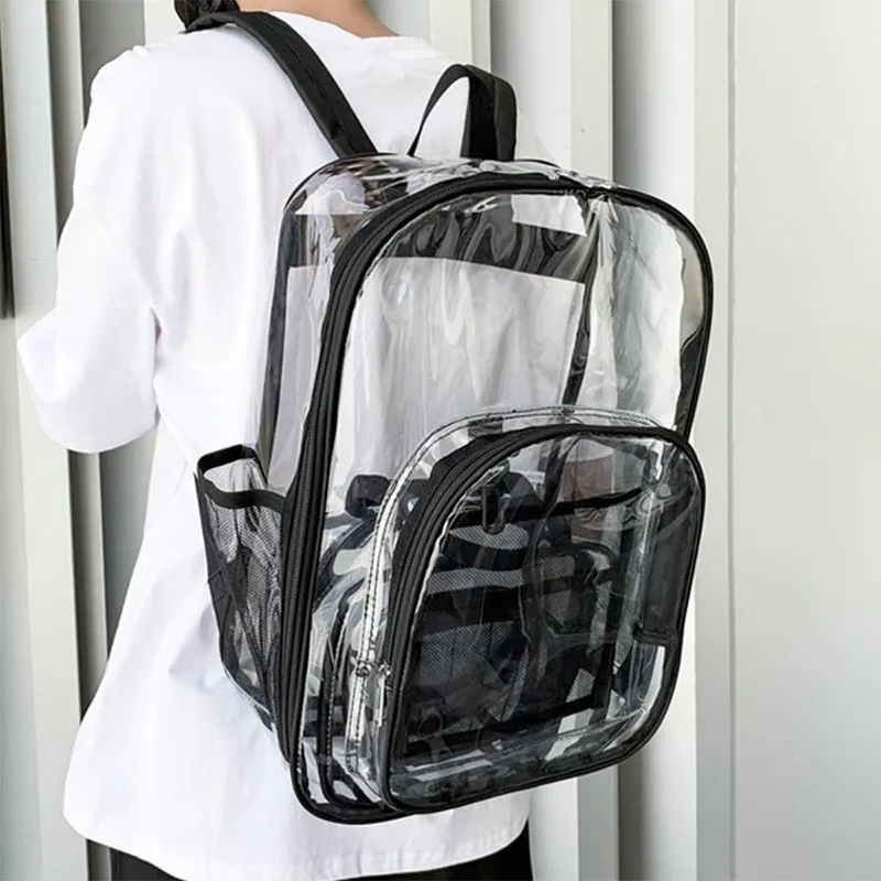 PVC Clear Backpack Beach Bag - Image 2