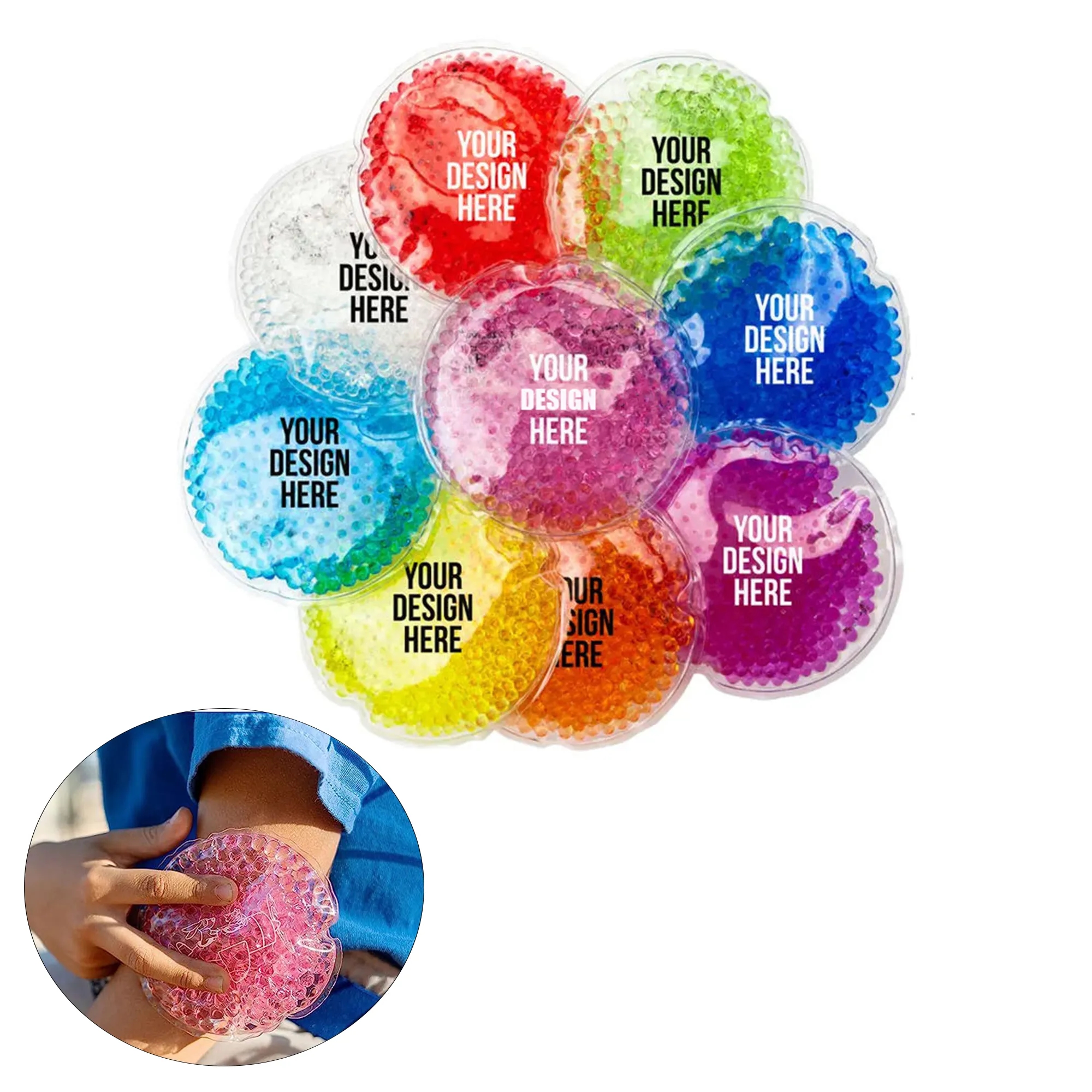Chill Patch Gel Beads Hot Cold Therapy Pack