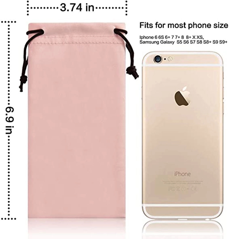 Microfiber Pouch With Drawstring - Image 2