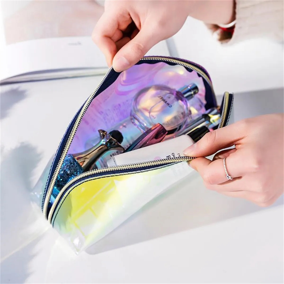 Laser Cosmetic Holographic Bag - Image 4