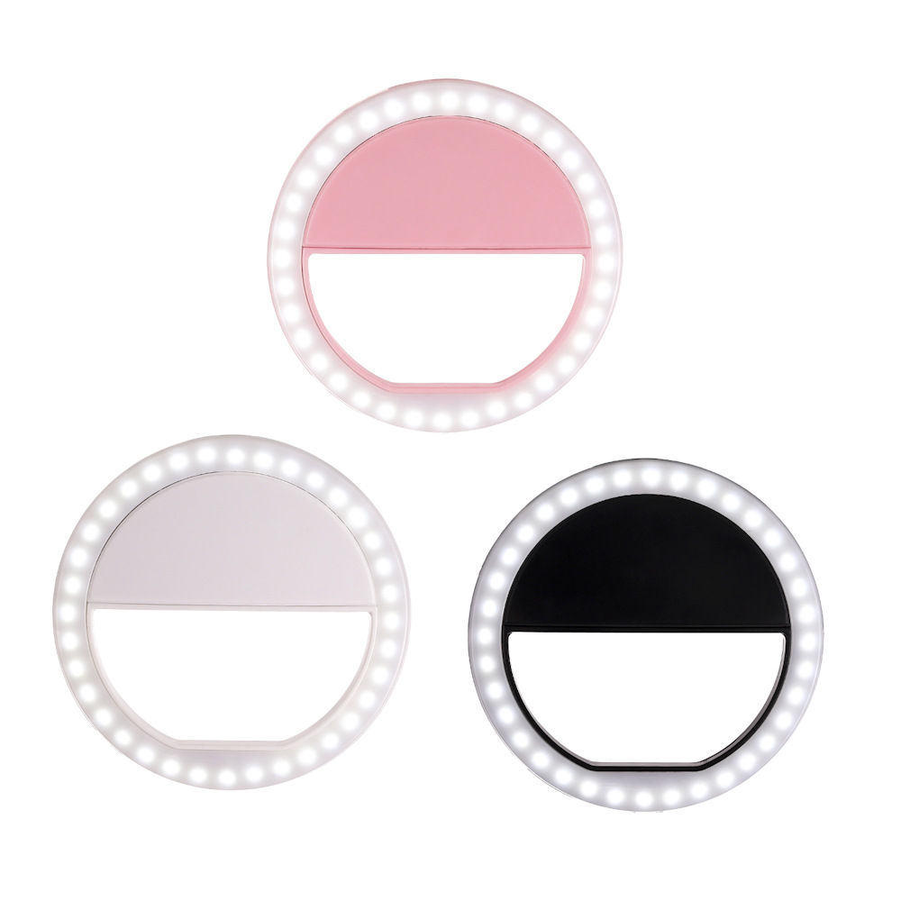 USB Chargeable Selfie Cell Phone Light Ring - Image 4