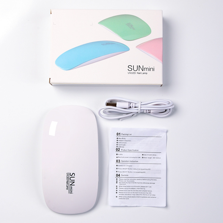 Nail Dryer Lamp Mini UV Curing Light - Image 4