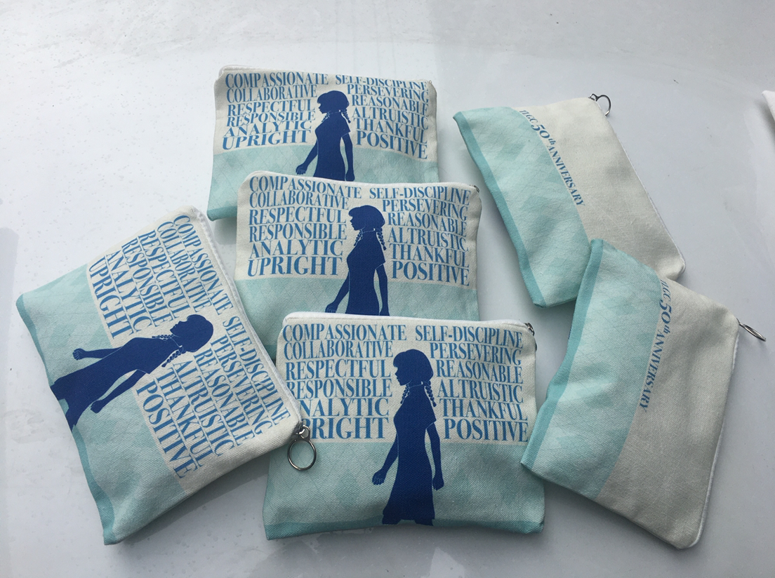 Custom Zippered Canvas Storage Bag L - Image 4