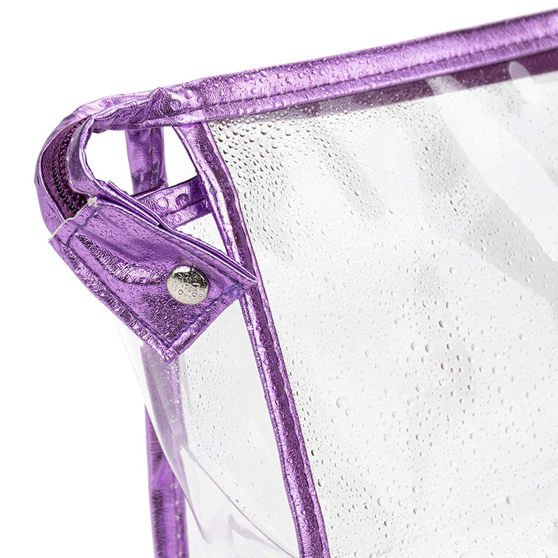 Clear Travel Bag Security Toiletry Pouch - Image 3