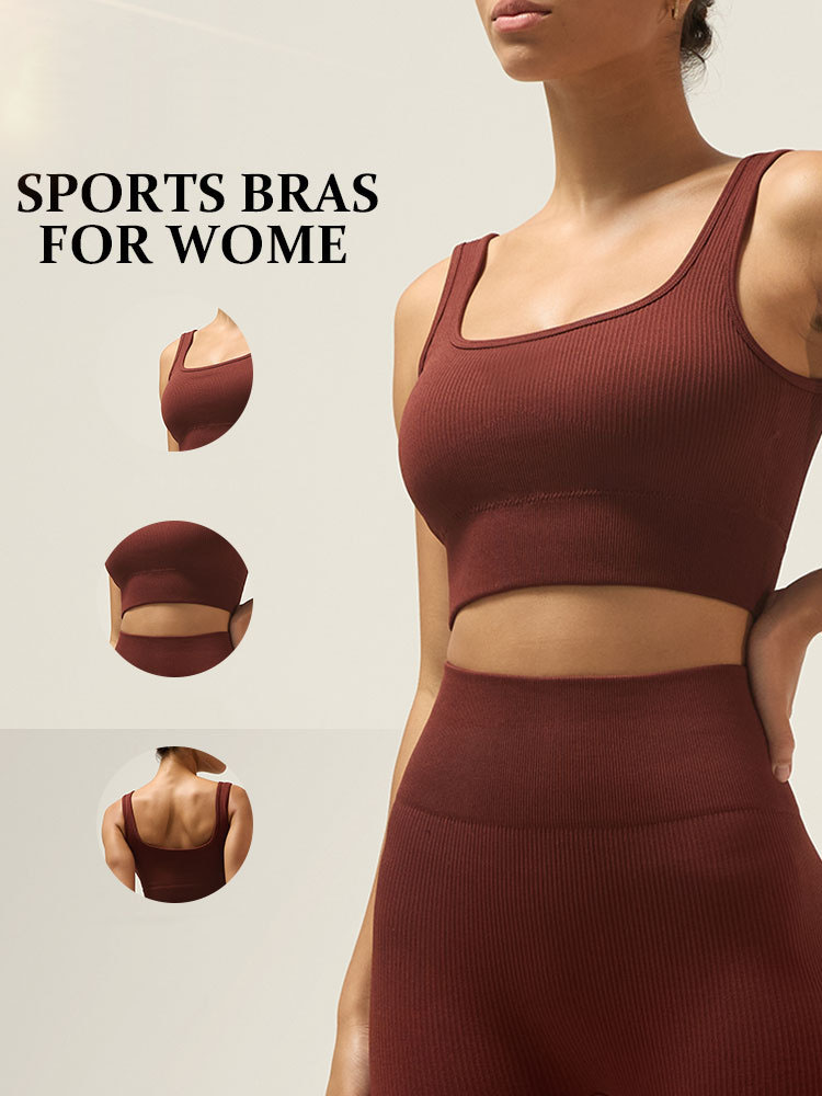 Sports Running Vest Yoga Bra - Image 4