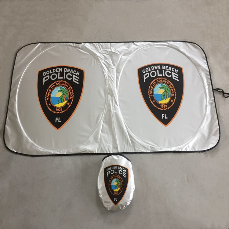 Car Windshield Sun Shade with Pouch - Image 3