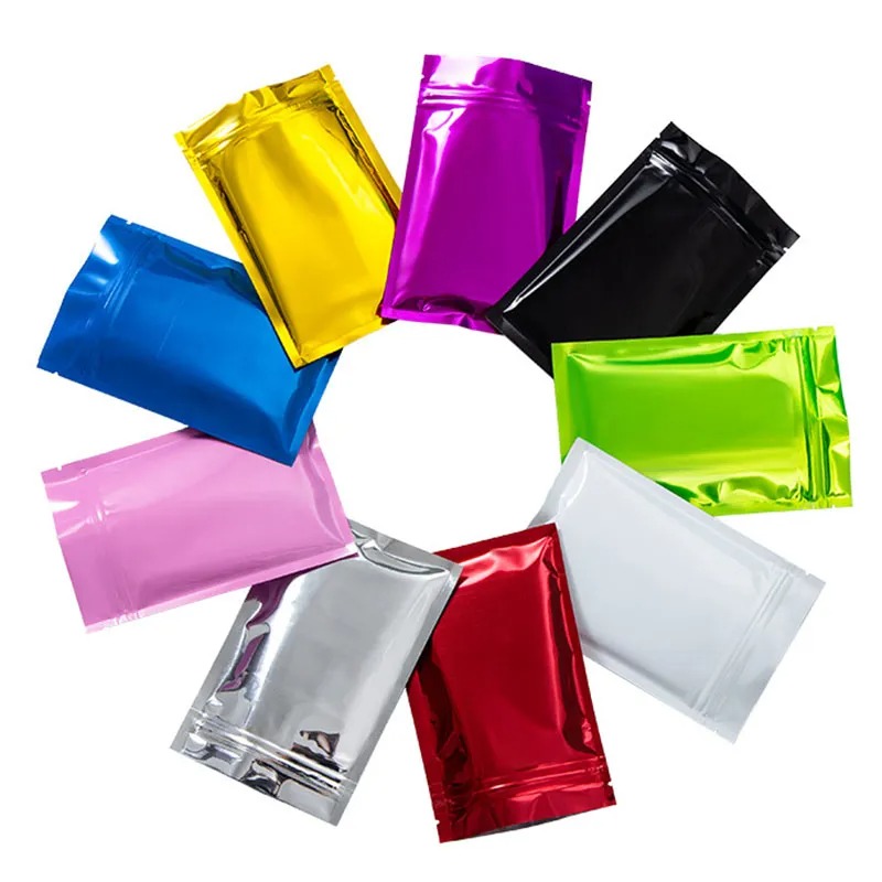 Zipper Lock Self Seal Aluminum Foil Packaging Bag - Image 2