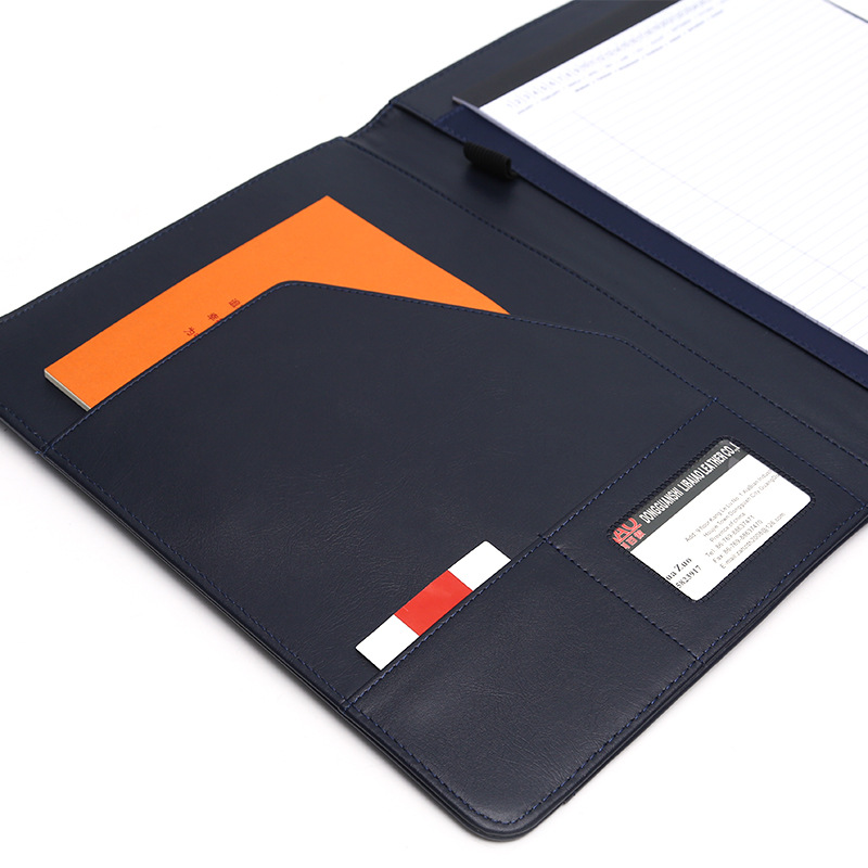 Leather Portfolios with Paper - Image 3