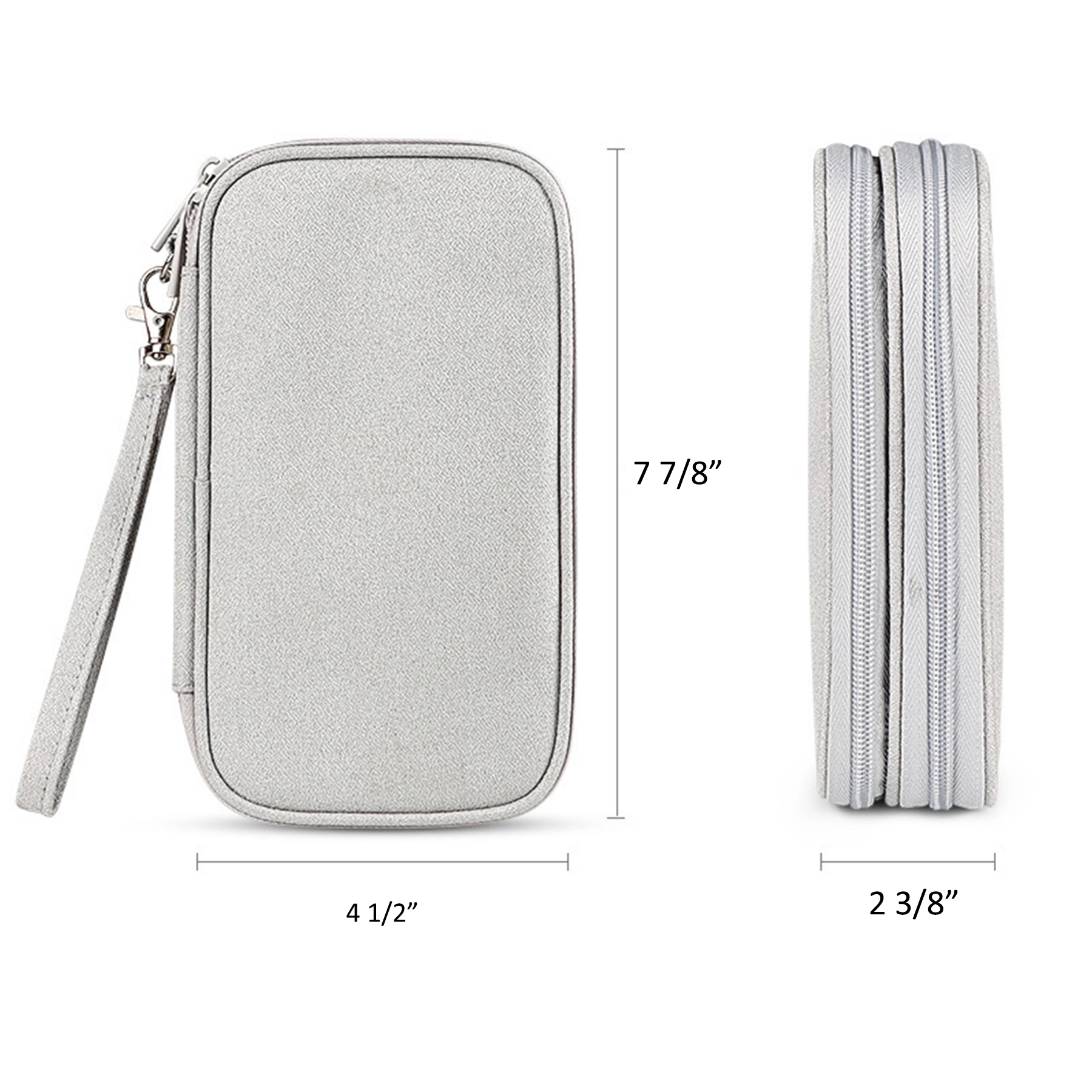 Portable Digital Accessory Data Cable Storage Bag - Image 3
