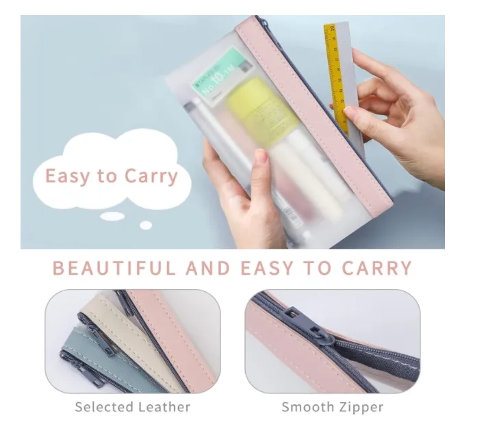 Multifunctional Clear Pencil Case - Image 3