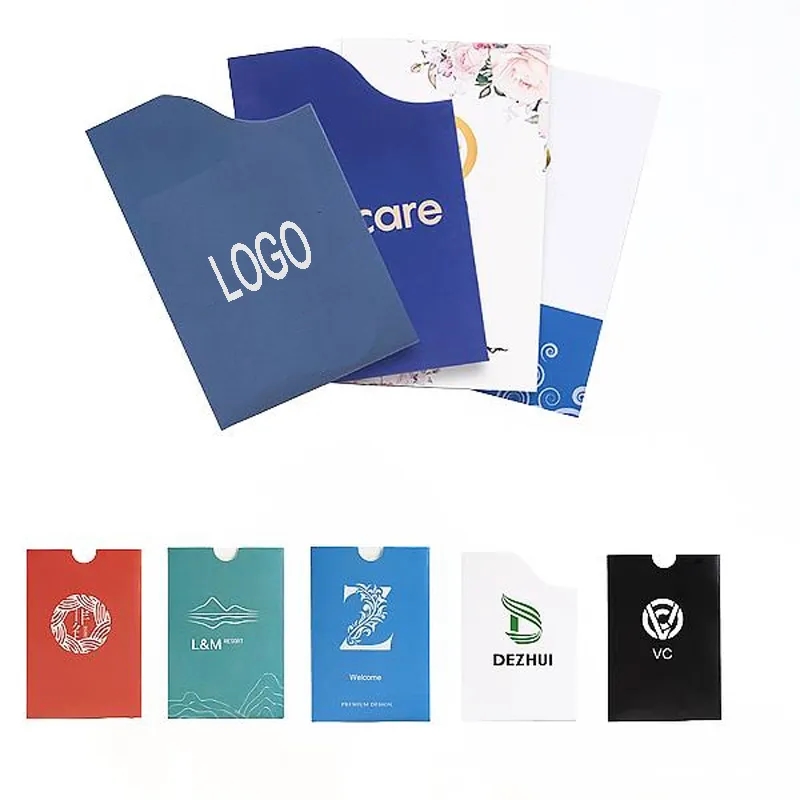 Hotel Room Key Card Set Envelopes Holder