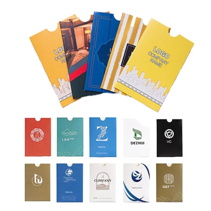 Hotel Room Key Card Set Envelopes Holder - Image 2