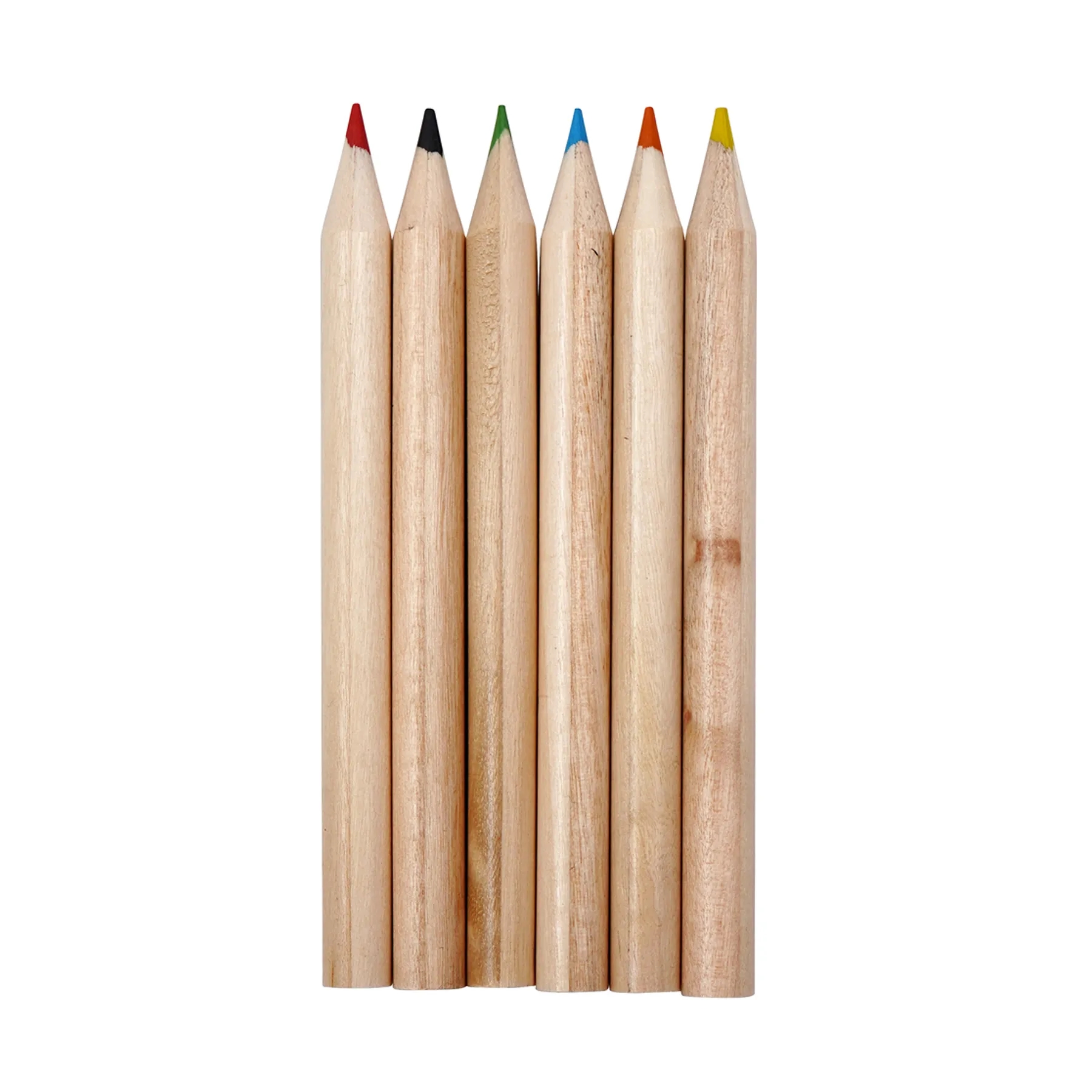 Six-Color Wooden Pencil Set in Box - Image 3