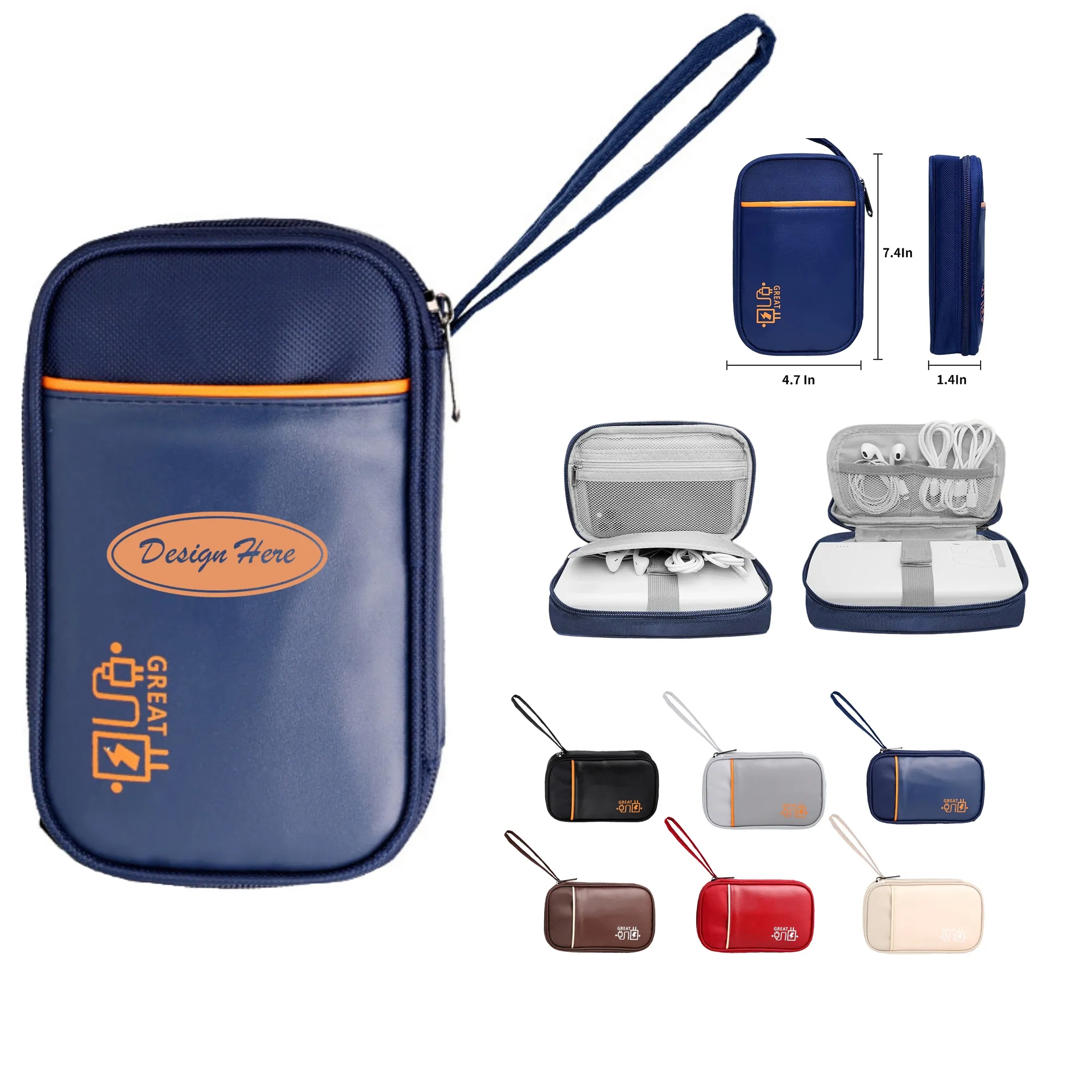 Travel Storage Bag For Charging Cord