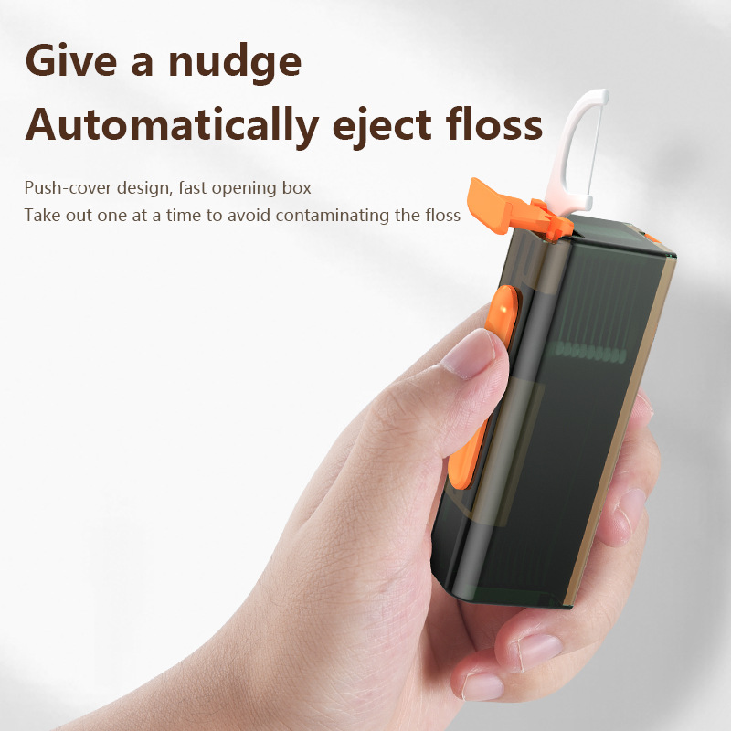 Portable Dental Floss Dispenser with Mirror - Image 2