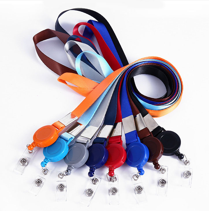 Lanyards with Badge Reel for ID Vaccine Card Holder - Image 3